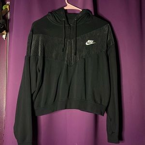 I am selling this Cropped sweater from Nike. Size: Small. Color Black